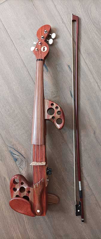 Violino elettrico padouk